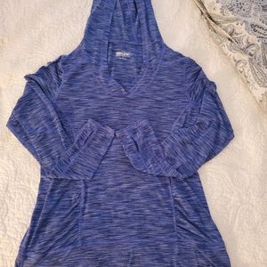 Kirkland Hooded Long Sleeve Athletic Top